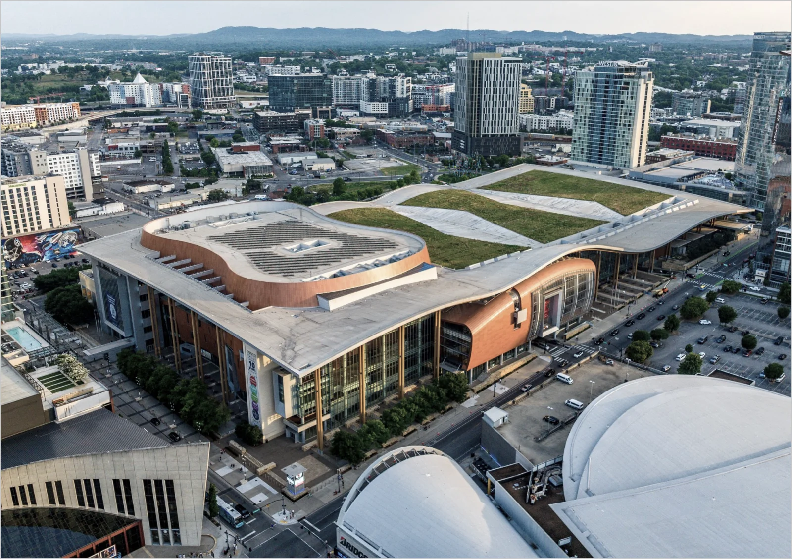 Parking Structure at the Music City  Convention Center