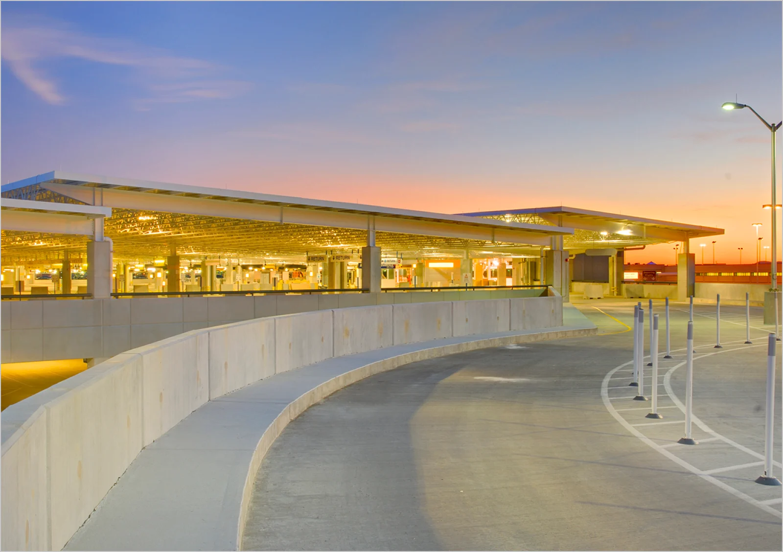 Parking Garage for Rental Car Facility for Metropolitan Nashville Airport Authority