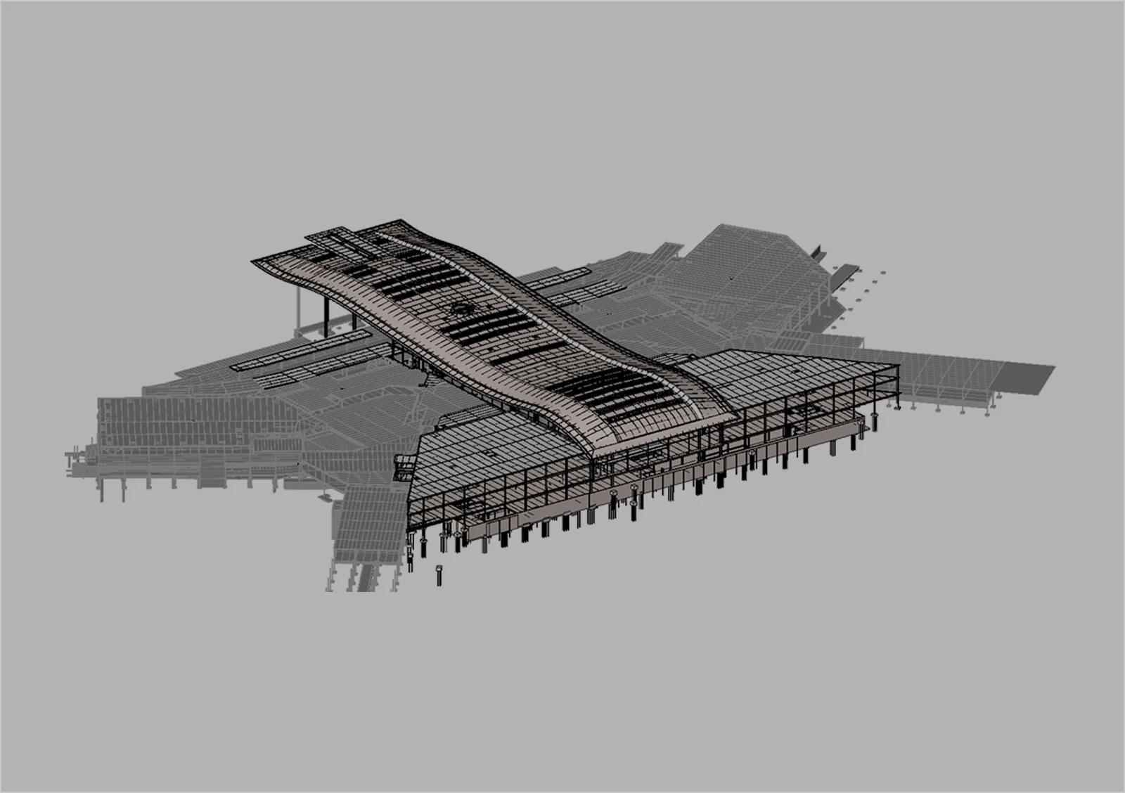 MNAA Vision Project 3 Terminal Roof and new IAF  Addition — project image